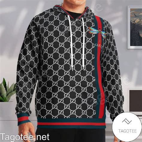 hoodie gucci champion|Gucci dragonfly hoodie.